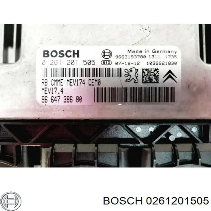 ЕБУ Bosch 0261201505 ціна, від 98.54 USD