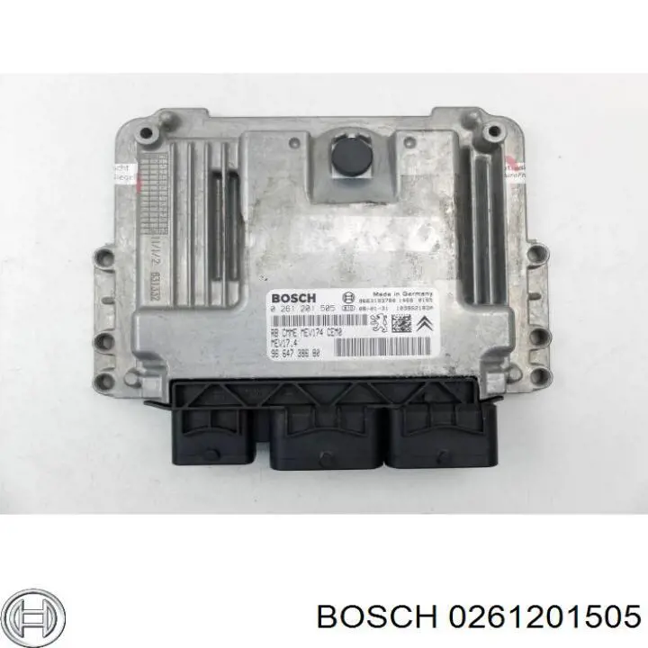 Електронний блок керування двигуном 0261201505 Bosch