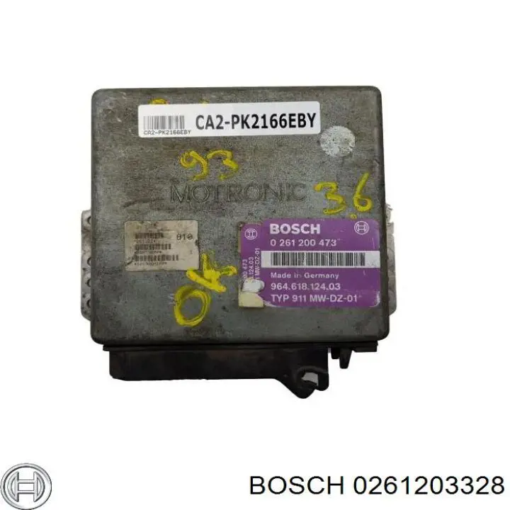 Модуль (блок) керування (ЕБУ) двигуном 0261203328 Bosch