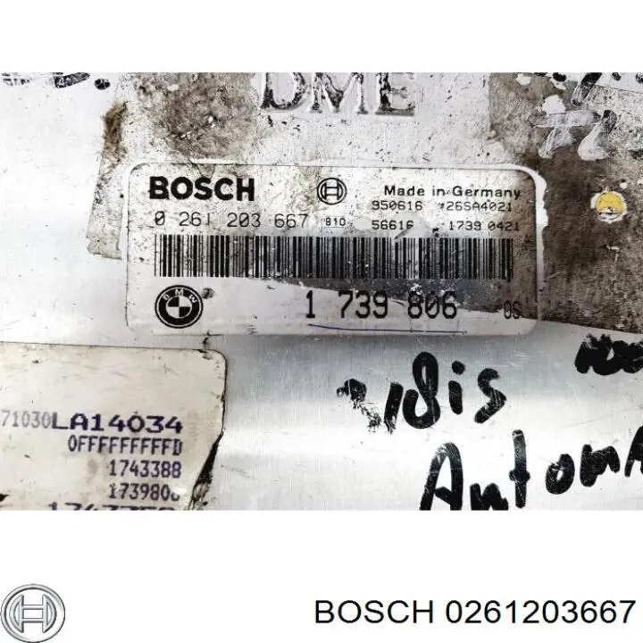 0261203667 BMW 
