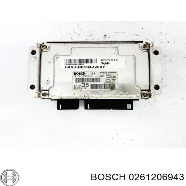 0261206943 Bosch Блок електронного управління