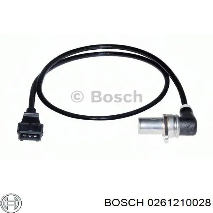 Датчик обертів колінвалу Bosch 0261210028 ціна, від 46.65 USD