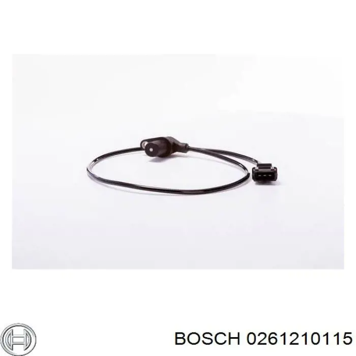 Датчик обертів колінвалу Bosch 0261210115 ціна, від 17.47 USD