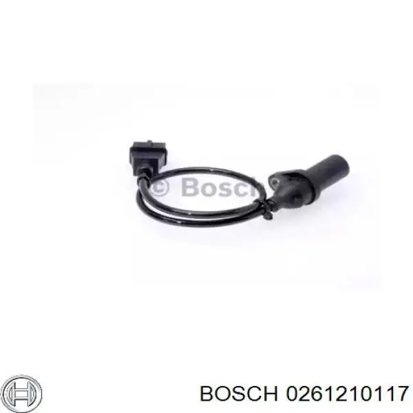 Купити 0261210117 Bosch Датчик положення (оборотів) коленвалу