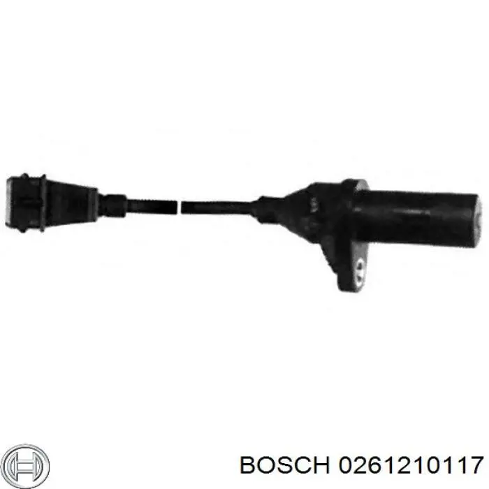 Датчик обертів колінвалу Bosch 0261210117 ціна, від 25.27 USD