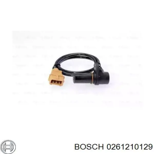 Датчик положення (оборотів) коленвалу 0261210129 Bosch