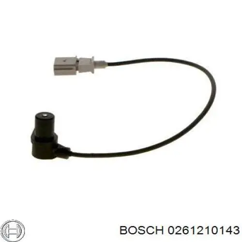 Датчик обертів колінвалу Bosch 0261210143 ціна, від 18.12 USD