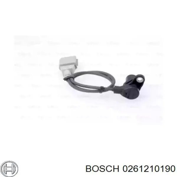 Купити 0261210190 Bosch Датчик положення (оборотів) коленвалу