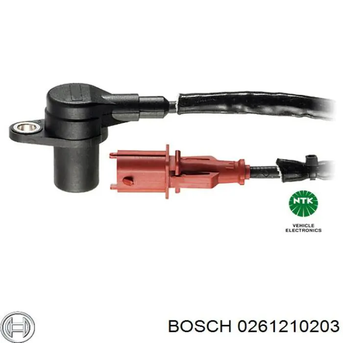 Купити 0261210203 Bosch Датчик положення (оборотів) коленвалу