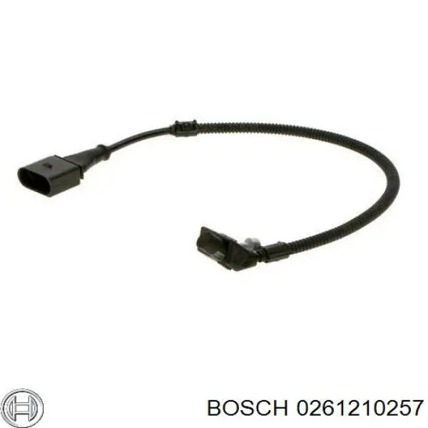 Датчик обертів колінвалу Bosch 0261210257 ціна, від 24.05 USD