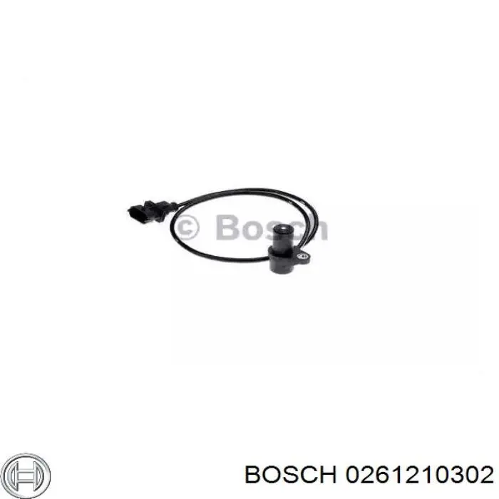 Датчик обертів колінвалу Bosch 261210302 ціна, від 23.90 USD