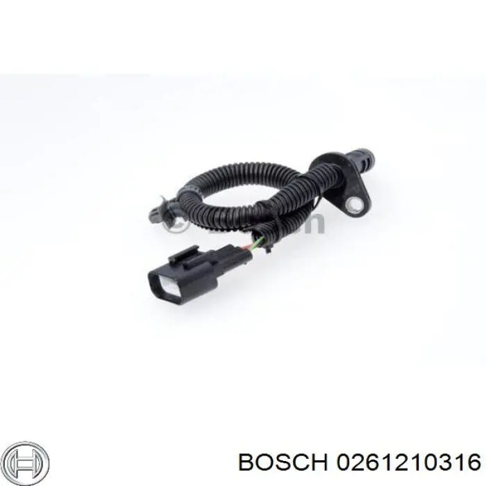 Датчик обертів колінвалу Bosch 261210316 ціна, від 32.24 USD