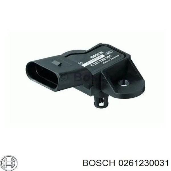 MAP сенсор Bosch 0261230031 ціна, від 12.65 USD
