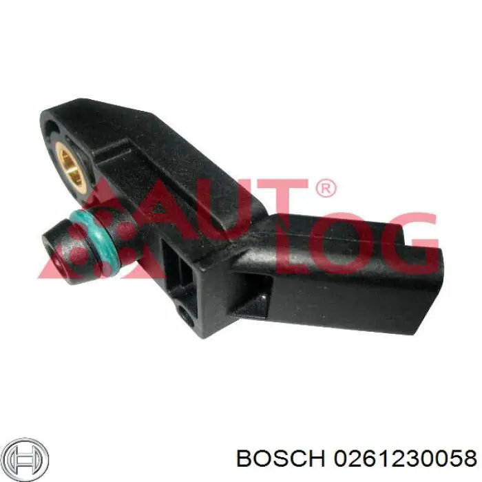 0261230058 Bosch датчик тиску у впускному колекторі, map