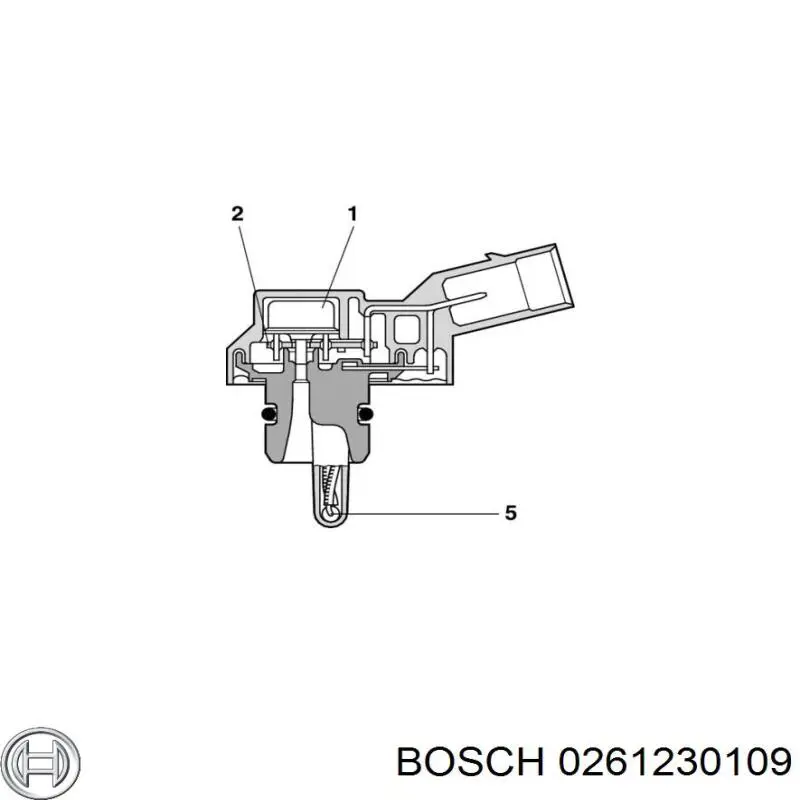 Датчик тиску повітря Volvo 8699448
