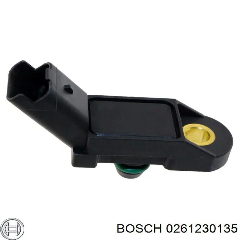 0261230135 Bosch датчик тиску у впускному колекторі, map