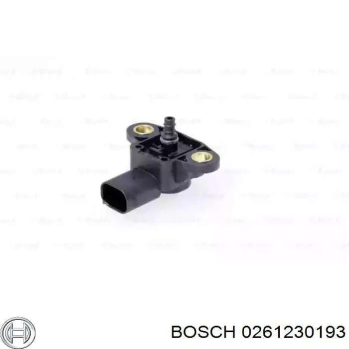 0261230193 Bosch датчик тиску наддуву (датчик нагнітання повітря в турбіну)