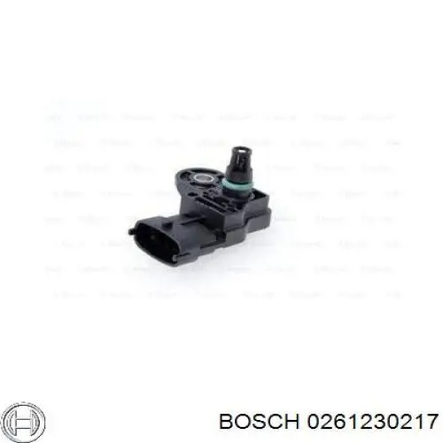 0261230217 Bosch датчик тиску у впускному колекторі, map