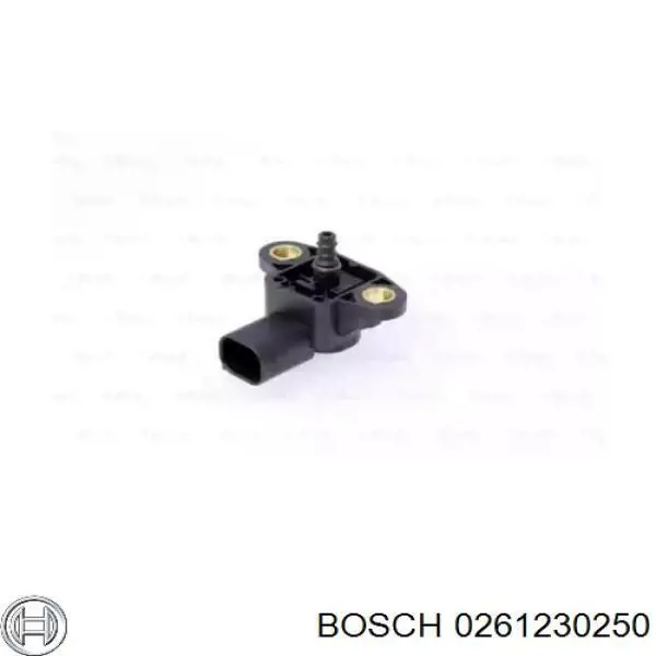 Датчик тиску повітря HELLA 6PP358152281