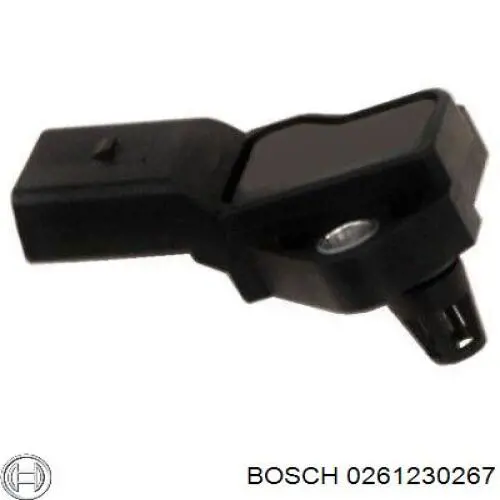 0261230267 Bosch Датчик тиску наддуву турбіни