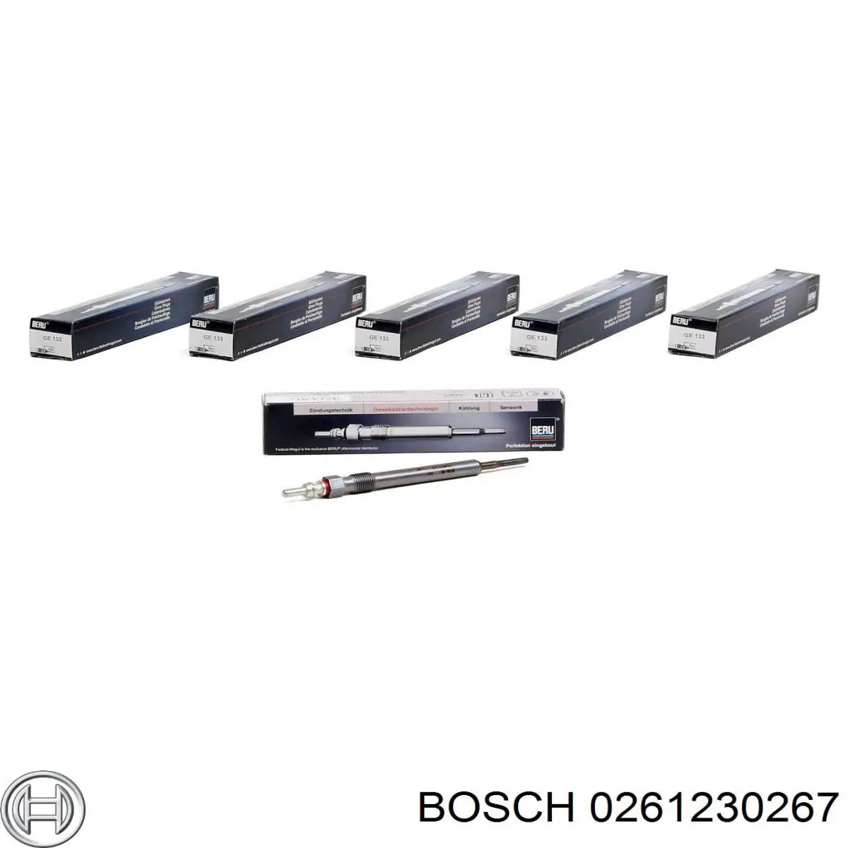 Датчик тиску наддуву (датчик нагнітання повітря в турбіну) Bosch 0261230267 ціна, від 10.14 USD