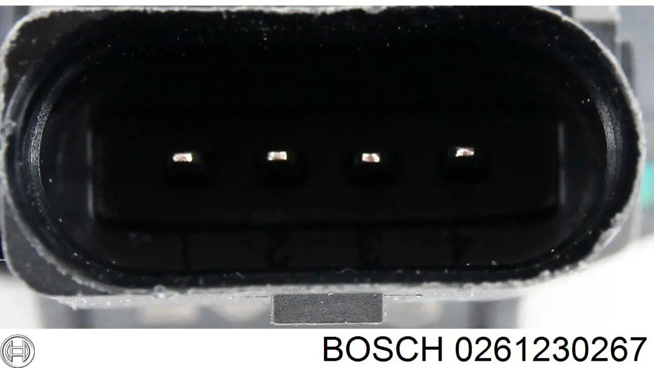 Купити 0261230267 Bosch Датчик тиску наддуву (датчик нагнітання повітря в турбіну)