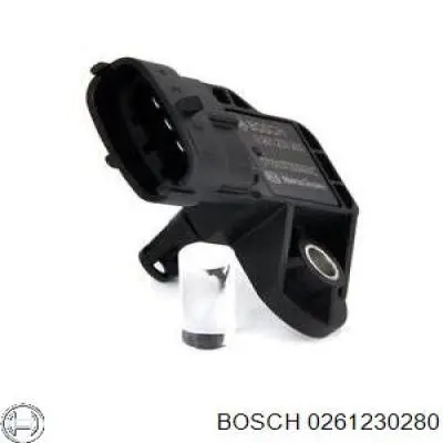 0261230280 Bosch датчик тиску наддуву (датчик нагнітання повітря в турбіну)
