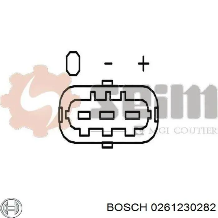 MAP сенсор Bosch 0261230282 ціна, від 12.67 USD