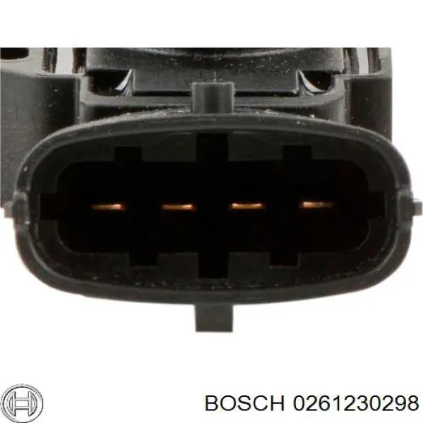 0261230298 Bosch датчик тиску у впускному колекторі, map
