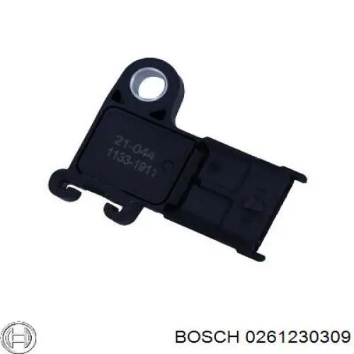 0261230309 Bosch датчик тиску у впускному колекторі, map