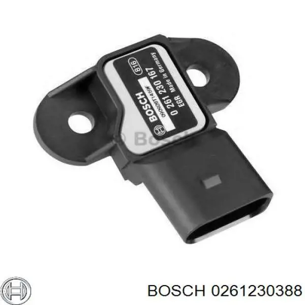0261230388 Bosch Датчик наддува