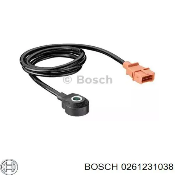 0261231038 Bosch датчик детонації