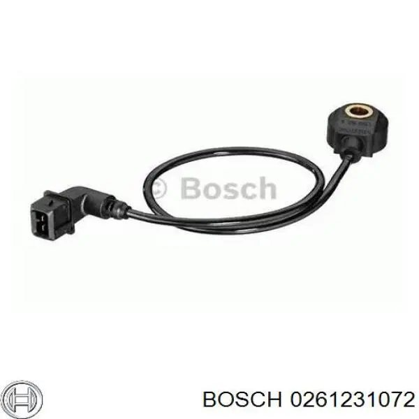 0261231072 Bosch датчик детонації