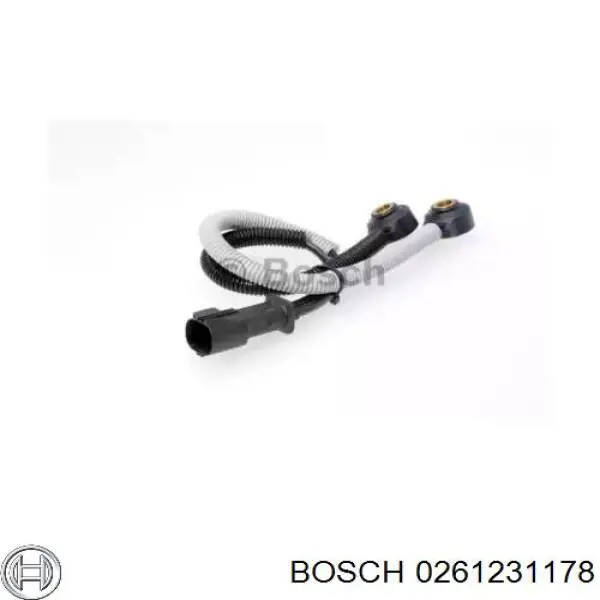 0261231178 Bosch датчик детонації