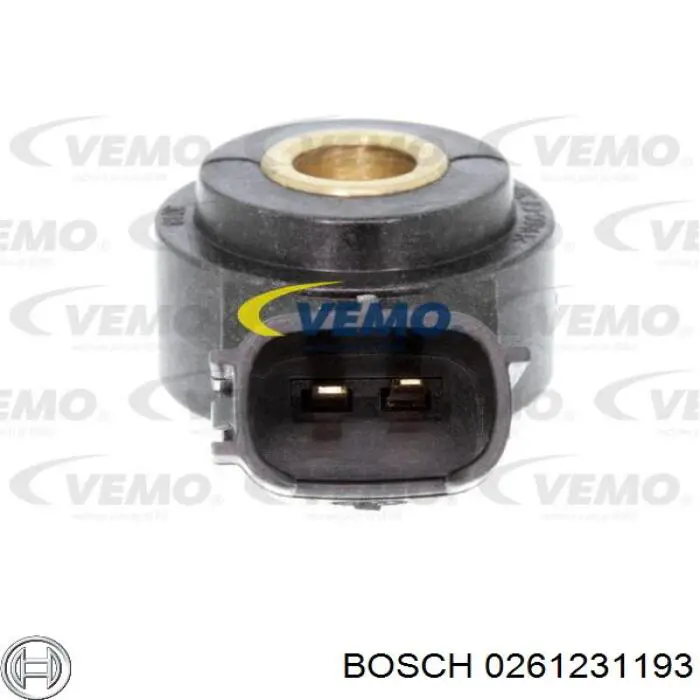 Датчик детонації Bosch 0261231193 ціна, від 14.01 USD