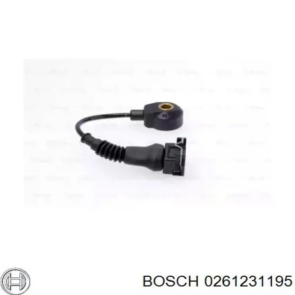Купити 0261231195 Bosch Датчик детонації