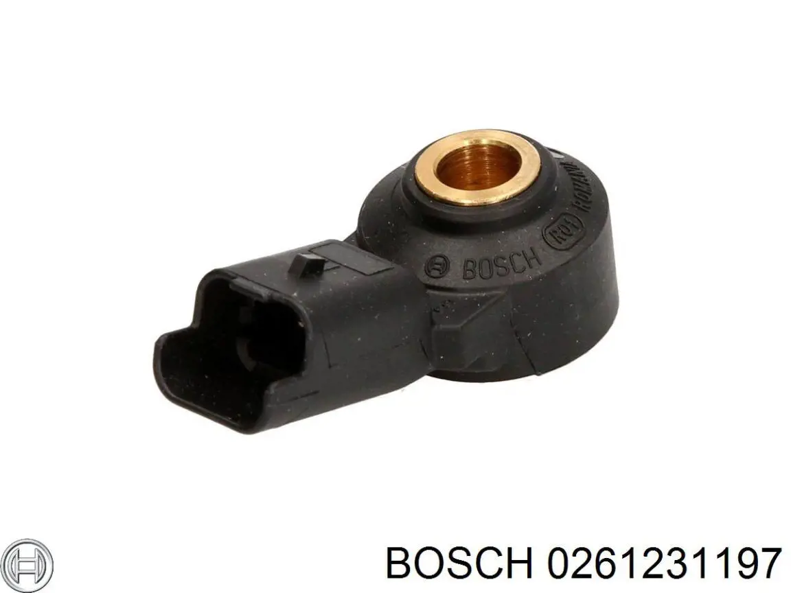 0261231197 Bosch датчик детонації
