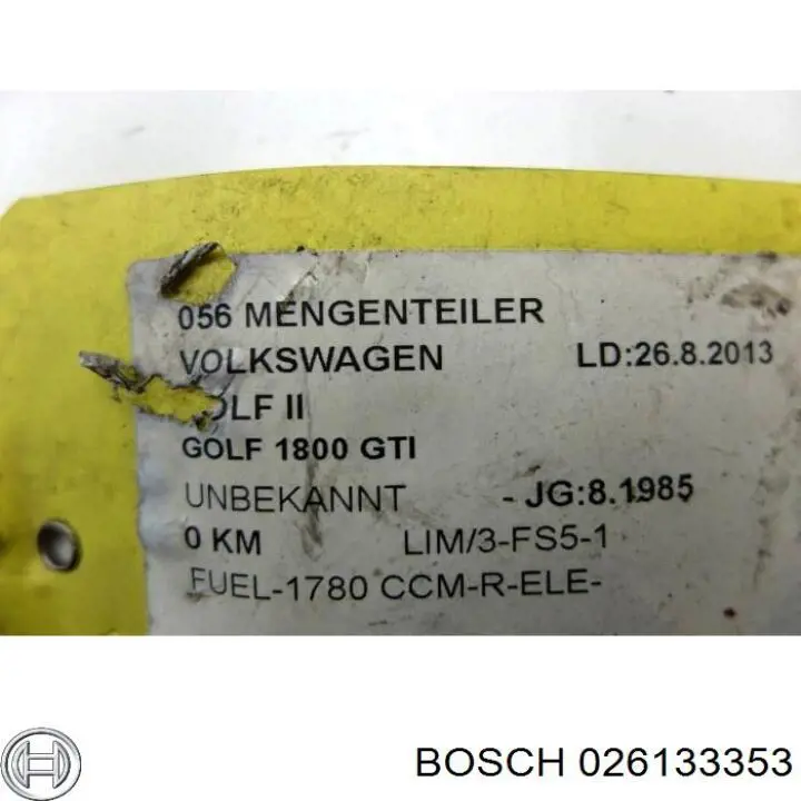 Купити 026133353 Bosch 