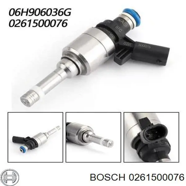 Форсунка паливна Bosch 0261500076 ціна, від 42.15 USD