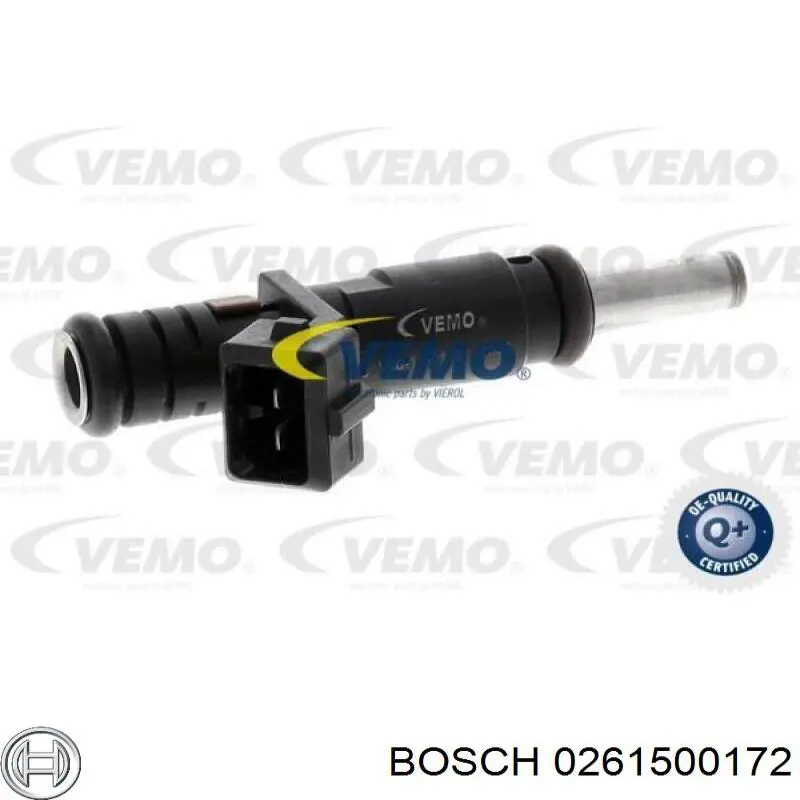 Купити 0261500172 Bosch Форсунка дизельна в зборі, розпилювач + тримач