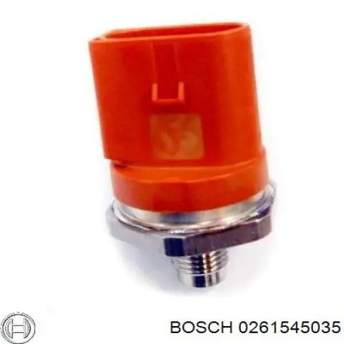Датчик тиску палива 0261545035 Bosch