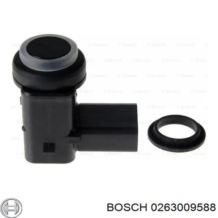 0263009588 Bosch датчик сигналізації парковки (парктронік, передній/задній, центральний)