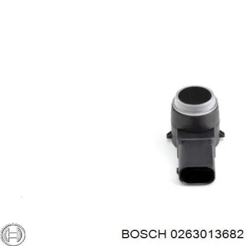 0263013682 Bosch датчик сигналізації паркування (парктронік, задній)