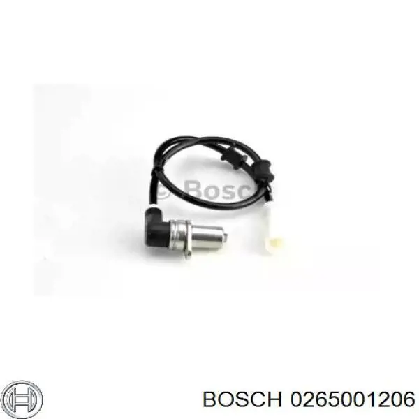 Передній датчик ABS Bosch 0265001206