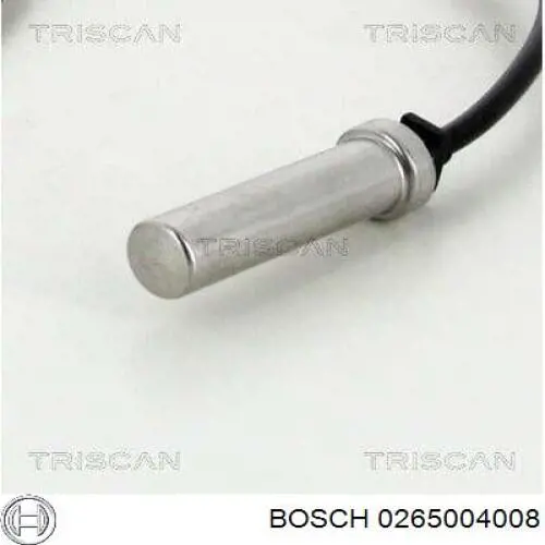 Купити 0265004008 Bosch Датчик АБС (ABS) передній