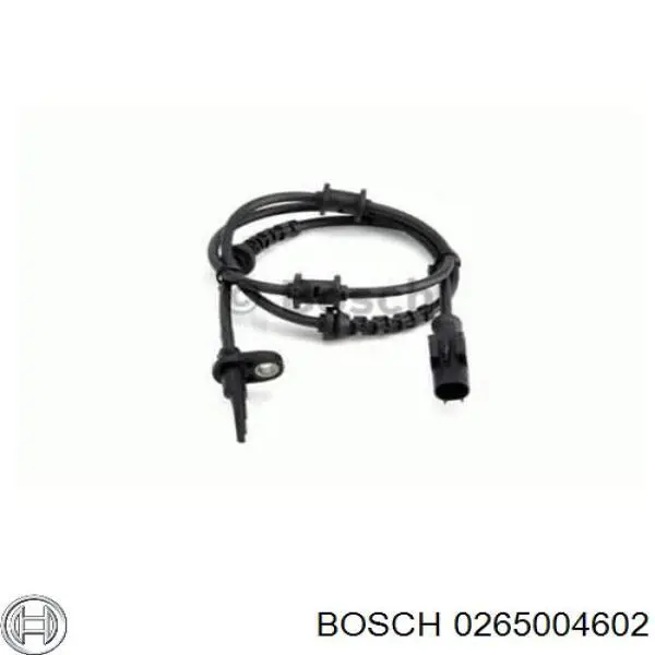 0265004602 Bosch датчик абс (abs задній)