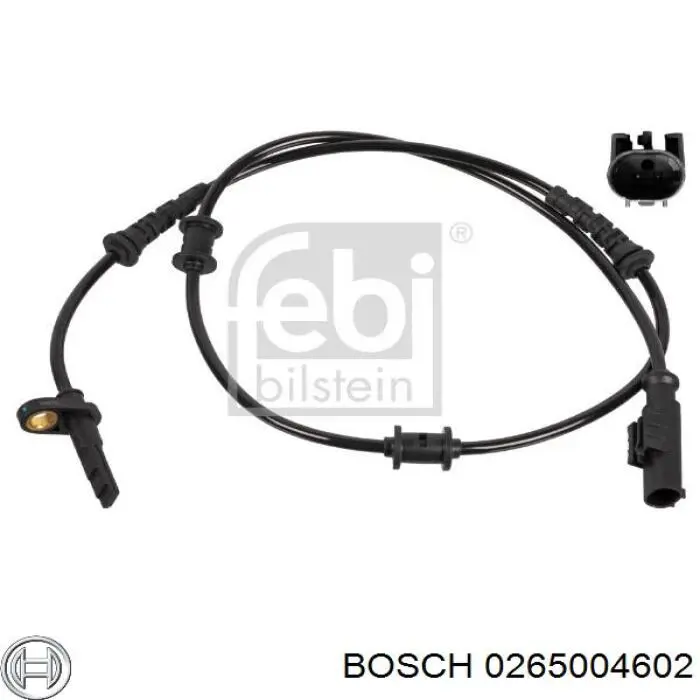 Датчик АБС (ABS) задній Bosch 0265004602 ціна, від 22.20 USD