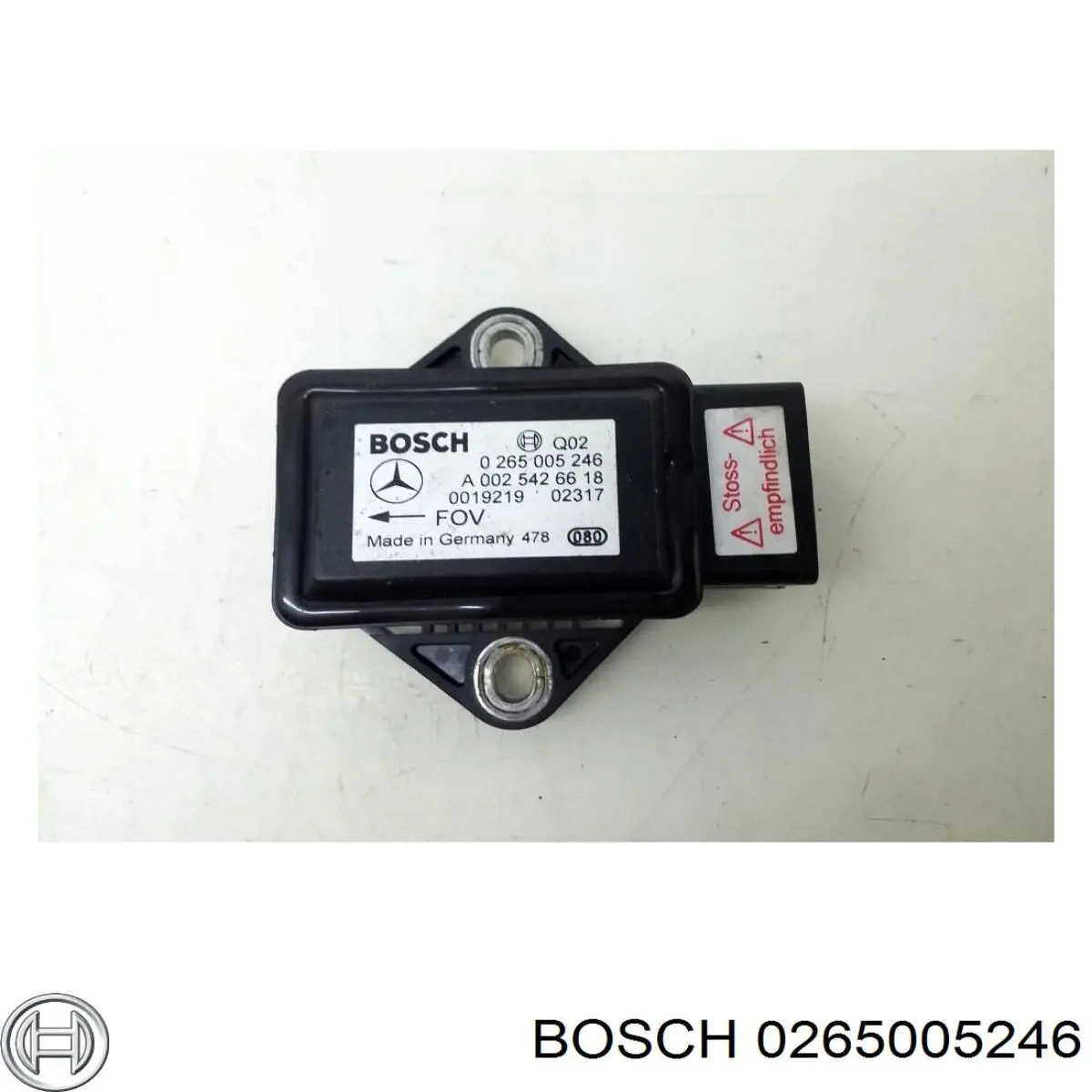 0265005246 Bosch Датчик поперечного прискорення (ESP)