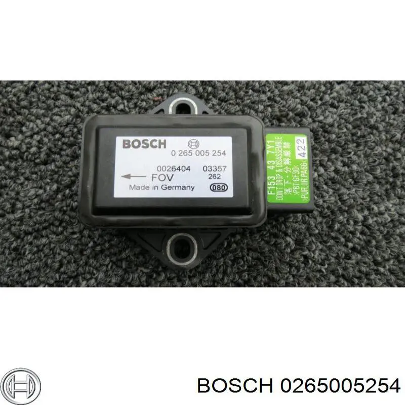 Датчик поперечного прискорення (ESP) Bosch 0265005254 ціна, від 8.44 USD