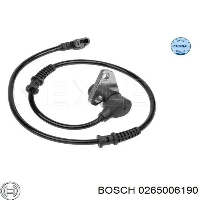 Датчик ABS передній лівий Bosch 0265006190 ціна, від 12.67 USD